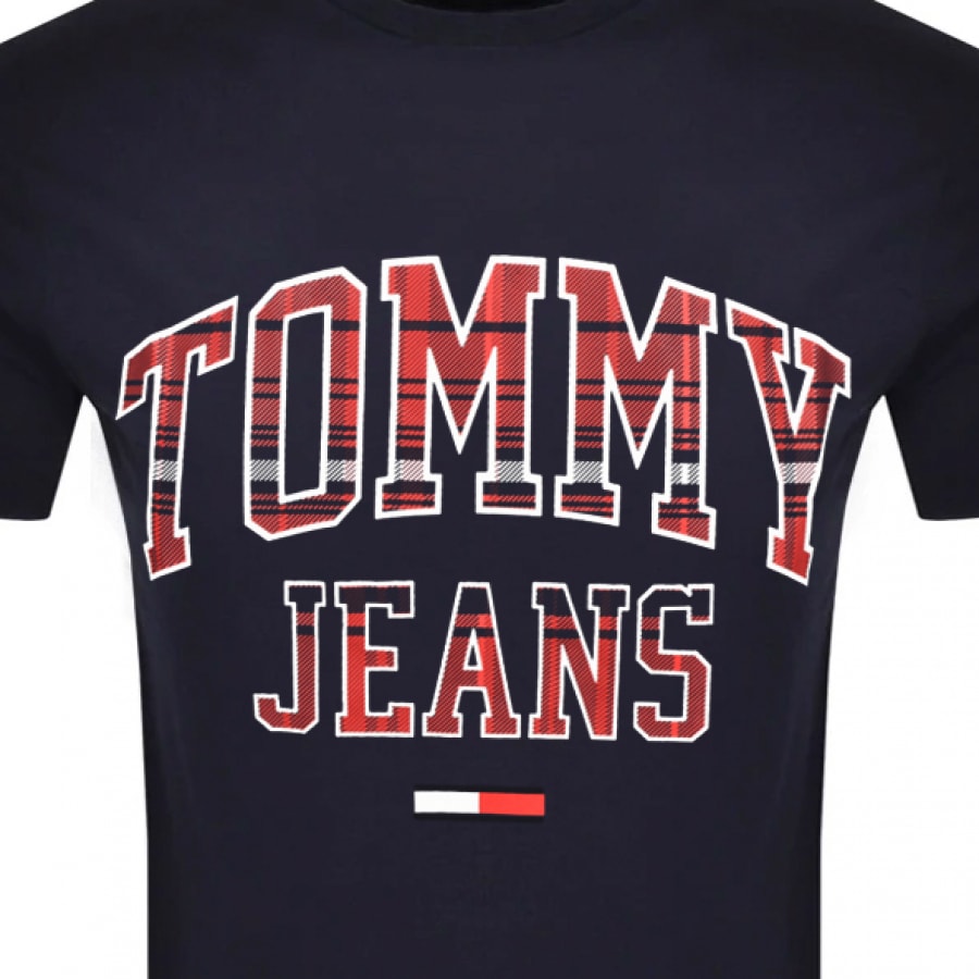 Alternative Image for ProductTommy Jeans Collegiate Logo T Shirt Navy3